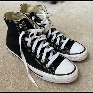 Converse High Top All Star Chuck Taylor Black Size 7.5 women NEW NEVER WORN